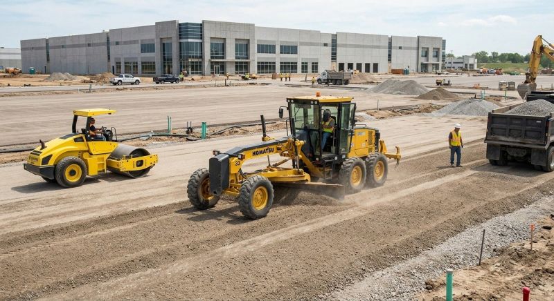 Commercial Grading Service in Conroe, TX