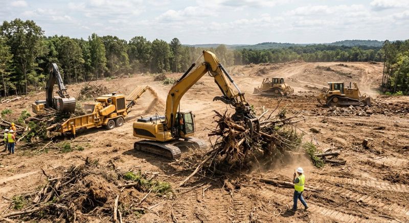Commercial Property Clearing in Houston, TX