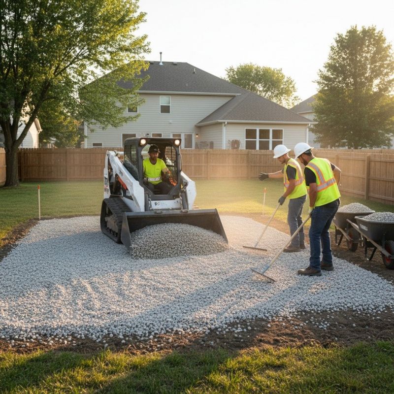 Gravel Spreading in Waldorf, MD