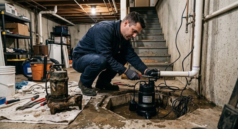 Sump Pump Plumbing in Pompano Beach, FL